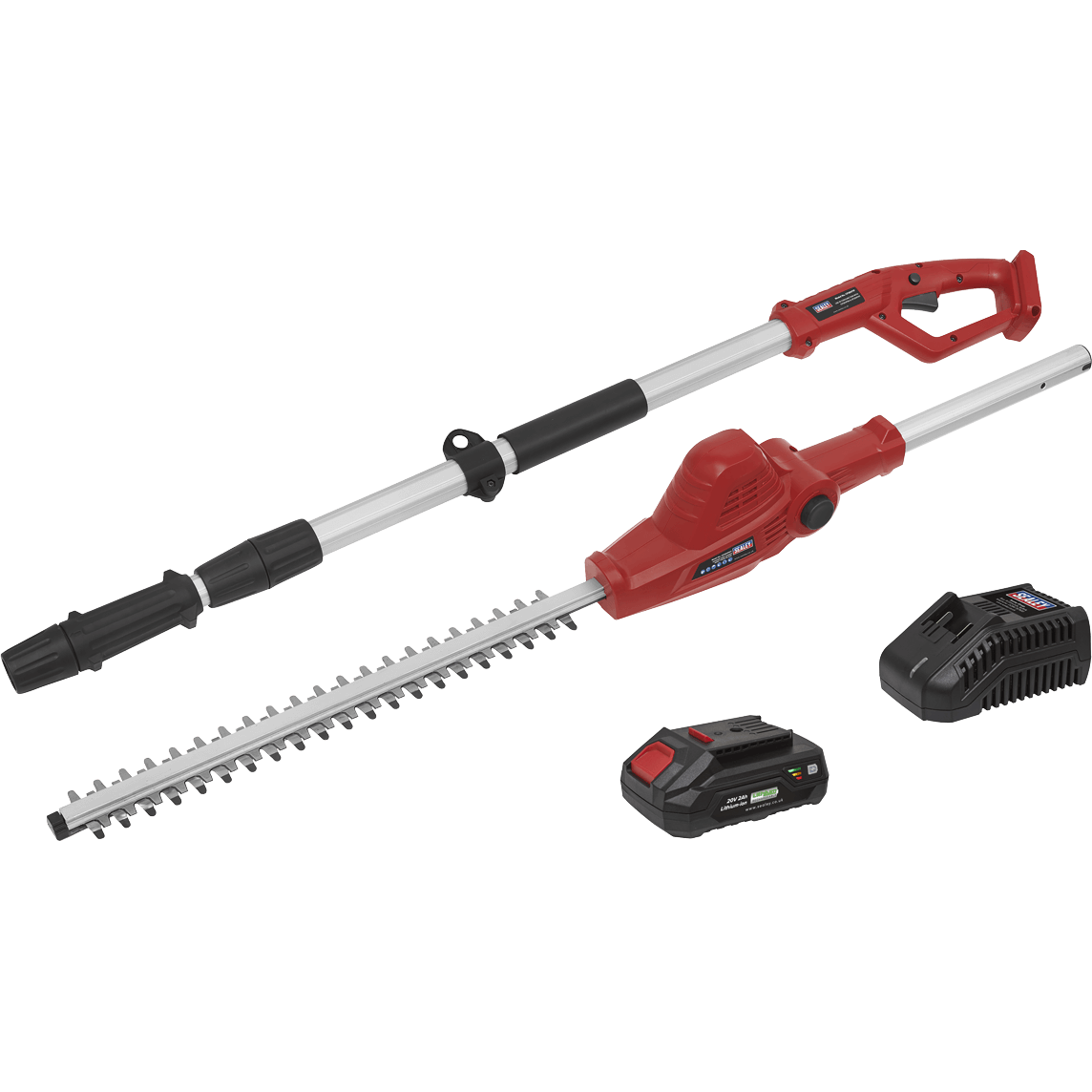 Sealey CP20VTP01 20v Cordless Telescopic Hedge Trimmer Kit