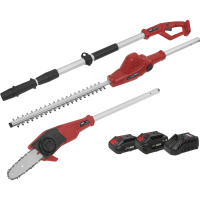 Sealey CP20VTPCOMBO 20v Cordless Hedge Trimmer Tree Pruner 1 x 2ah & 1 x 4ah Li-ion Charger