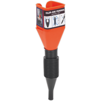 Sealey Clip On Funnel and Flexible Spout