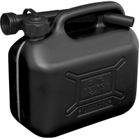 Sealey Plastic Fuel Can 5l Black