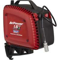 Sealey SAC15WM Wall Mount Oil Free Air Compressor and Hose Reel