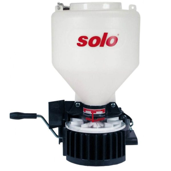 Solo 421 PRO Manual Crank Feed, Grass, Seed and Salt Drop Spreader