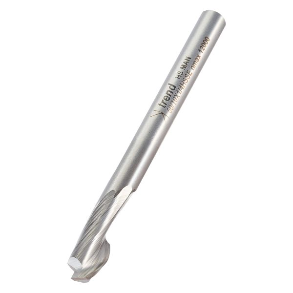 Trend Aluminium UPVC Single Flute Helical Upcut Cutter