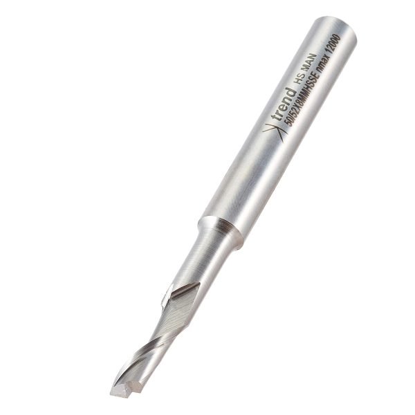 Trend Aluminium UPVC Single Flute Narrow Neck Helical Cutter 6mm 14mm 8mm