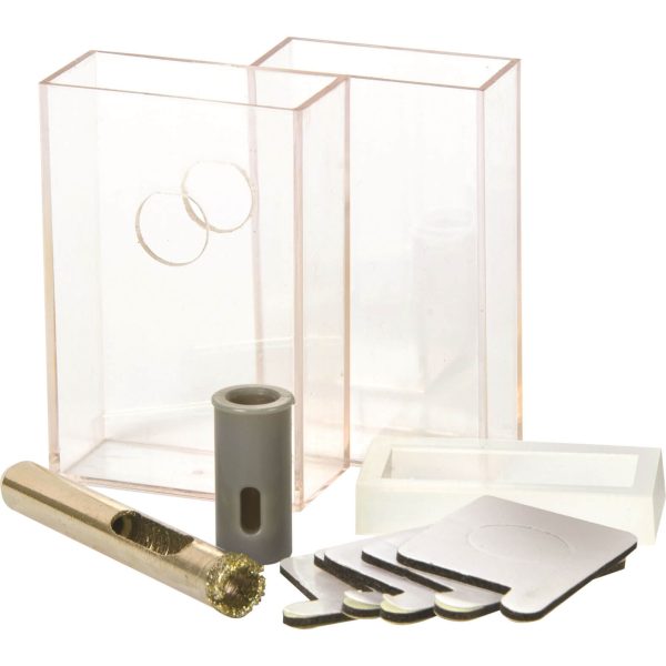 Vitrex Diamond Drill Bit and Adhesive Coolant System