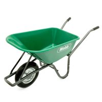 Webb Webb 90-litre Poly Body Wheelbarrow with Puncture-Proof Wheel (150kg Capacity)