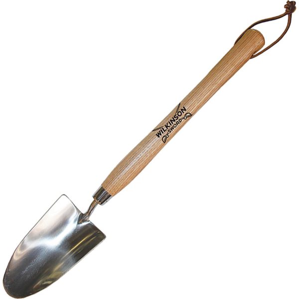 Wilkinson Sword Stainless Steel Long Handled Garden Trowel