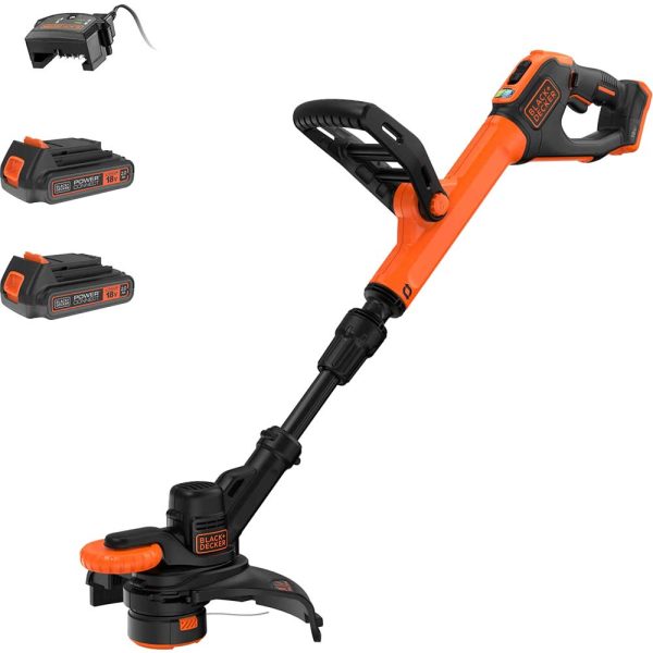 Black and Decker BCST918 18v Cordless Telescopic Grass Trimmer and Edger 280mm