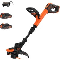 Black and Decker BCSTR918 18v Cordless Resin Blade Telescopic Grass and Edge Trimmer 280mm