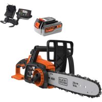 Black and Decker GKC1825L 18v Cordless Chainsaw 250mm 1 x 4ah Li-ion Battery Charger