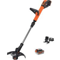 Black and Decker STC1820PC 18v Cordless Telescopic Grass Trimmer and Edger 280mm