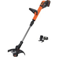 Black and Decker STC1820PC 18v Cordless Telescopic Grass Trimmer and Edger 280mm