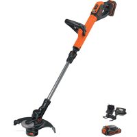 Black and Decker STC1820PC 18v Cordless Telescopic Grass Trimmer and Edger 280mm