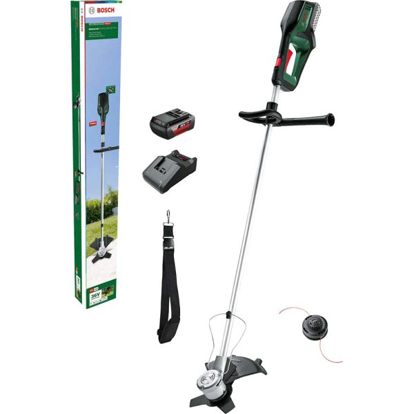Bosch ADVANCEDBRUSHCUT 36V-23-750 36v Cordless Brush Cutter 230mm 1 x 2ah Li-ion Battery Charger