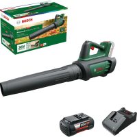 Bosch ADVANCEDLEAFBLOWER 36V-750 Brushless Garden Leaf Blower 1 x 4ah Li-ion Battery Charger