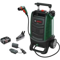 Bosch FONTUS Gen II P4A 18v Cordless Low Pressure Washer 20 Bar 1 x 2.5ah Li-ion Battery Charger