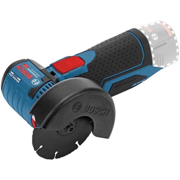 Bosch GWS 12-76 V-EC 12v Cordless Brushless Angle Grinder 76mm
