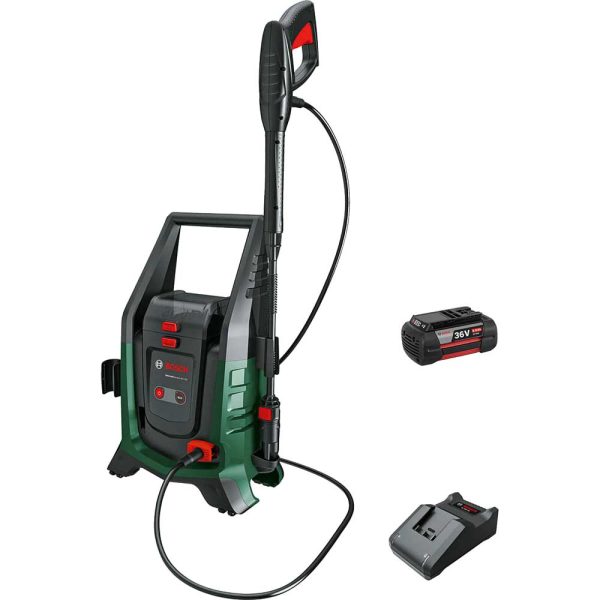 Bosch UNIVERSALAQUATAK 36V-100 36v Cordless Pressure Washer 1 x 6ah Li-ion Battery Charger