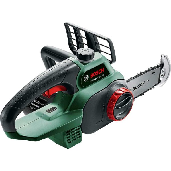 Bosch UNIVERSALCHAIN P4A 18v Cordless Chainsaw 200mm No Batteries No Battery Charger