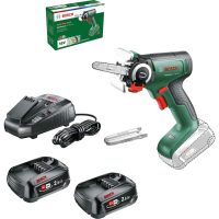 Bosch UNIVERSALCUT 18V-65 P4A 18v Cordless Nanoblade Saw 2 x 2.5ah Li-ion Battery Charger No Case
