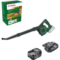 Bosch UNIVERSALLEAFBLOWER 18V-130 P4A 18v Cordless Garden Leaf and Workshop Blower 1 x 6ah Li-ion Battery Charger