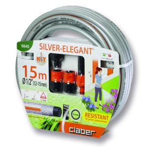 Claber Silver Elegant Kit 1/2" (13mm) 15M Hosepipe