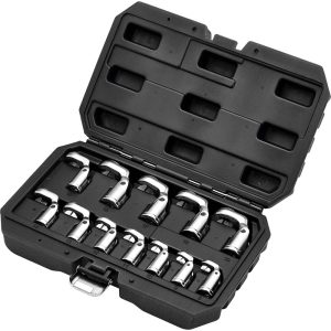 Draper 12 Piece 3/8" Drive Flexible Crowfoot Socket Wrench Set