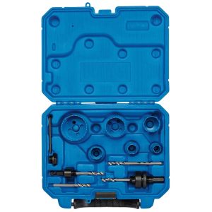 Draper 12 Piece Electricians Hole Saw Kit