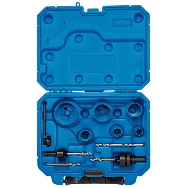 Draper 12 Piece Electricians Hole Saw Kit
