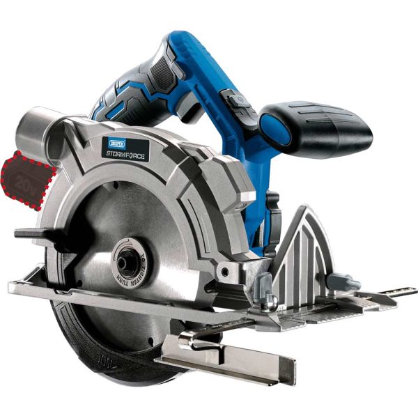 Draper CCS20SF Storm Force 20v Cordless Circular Saw 165mm
