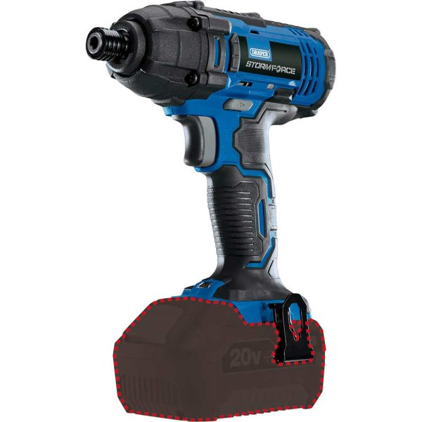 Draper CID20SF Storm Force 20V Cordless Impact Driver