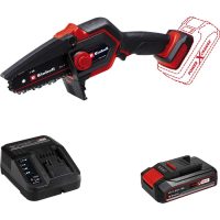 Einhell GE-PS 18/15 Li BL 18v Cordless Mini Pruning Chainsaw 130mm 1 x 2.5ah Li-ion Battery Charger