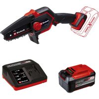 Einhell GE-PS 18/15 Li BL 18v Cordless Mini Pruning Chainsaw 130mm 1 x 5.2ah Li-ion Battery Charger