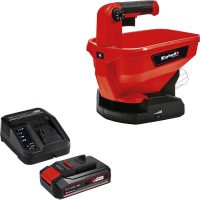 Einhell GE-US 18 Li 18v Cordless Grass, Salt and Seed Spreader 1 x 2.5ah Li-ion Battery Charger