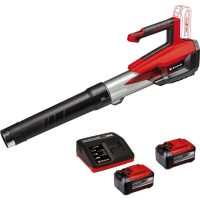 Einhell Professional GE-LB 18/200 Li E 18v Cordless Brushless Axial Leaf Blower 2 x 5.2ah Li-ion Battery Charger