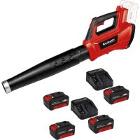 Einhell Professional GE-LB 36/210 Li E 36v Cordless Brushless Garden Leaf Blower 4 x 4ah Li-ion Twin or Dual Battery Charger