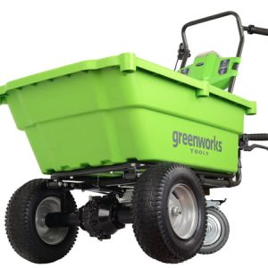 Greenworks 40v Self-Propelled Cart with 2 x batteries and charger