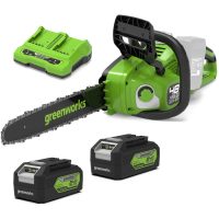 Greenworks GD24X2CS36 48v Cordless Brushless Chainsaw 360mm