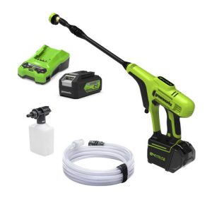 Greenworks Greenworks GWG24PWK4 24V 348psi Pressure Washer with 4Ah Battery