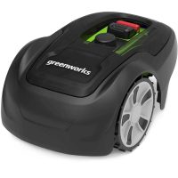 Greenworks OPTIMOW 5 24v Cordless Robotic Lawnmower 1 x 2ah Integrated Li-ion Battery Charger