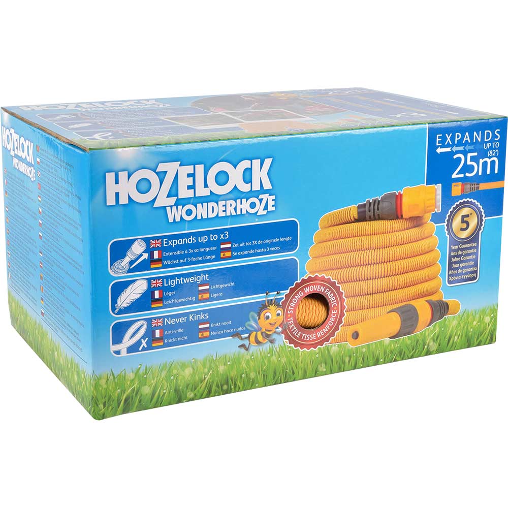 Hozelock Wonderhoze Woven Expanding Hose Pipe 25m