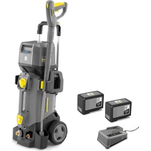 Karcher HD 4/11 C BP Professional 36v Cordless Pressure Washer 150 Bar 2 x 7.5ah Li-ion Battery Charger