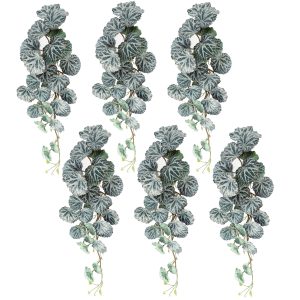 Leaf Design 6 x 50cm Artificial Trailing Begonia Plant