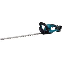Makita DUH607 18v LXT Cordless Hedge Trimmer 600mm 1 x 5ah Li-ion Battery Charger