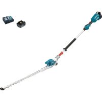 Makita DUN500W 18v LXT Cordless Pole Hedge Trimmer 500mm 2 x 5ah Li-ion Battery Charger