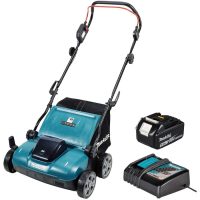 Makita DUV320 18v LXT Cordless Brushless Scarifier 320mm 1 x 5ah Li-ion Battery Charger