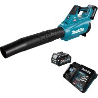 Makita UB001G 40v Max XGT Cordless Brushless Garden Leaf Blower 2 x 2.5ah Li-ion Battery Charger