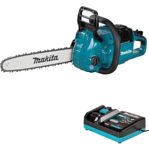 Makita UC025G 40v Max XGT Cordless Brushless Chainsaw 350mm 1 x 5ah Li-ion Battery Charger