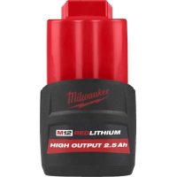 Milwaukee M12 HB2.5 12v Cordless High Output Li-ion Battery 2.5ah 2.5ah