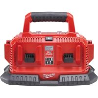 Milwaukee M1418 C6 18v 6 Bay Multi Battery Charger 110v